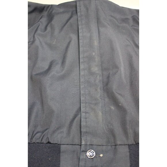 Woolrich men's vintage plaid‎ lined lightweight outdoor bomber jacket L FLAWS - Picture 10 of 13